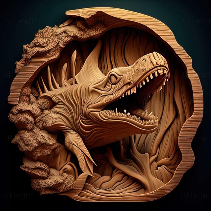 3D модель Dinotrema cavernicola (STL)